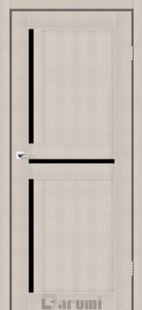 Двері Darumi Doors Next дуб мембау Чорне скло