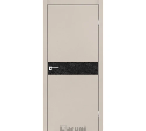 Міжкімнатні Двері Darumi Doors Plato Line PTL-01 димчастий краст Ламінатин