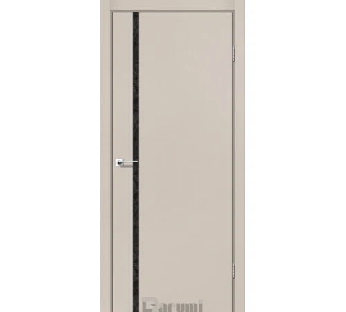 Міжкімнатні Двері Darumi Doors Plato Line PTL-02 димчастий краст Ламінатин