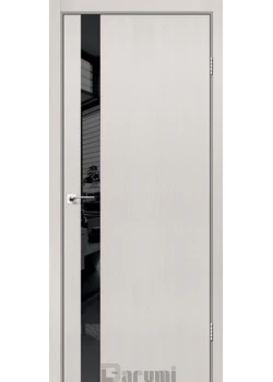 Двери Darumi Doors Plato Line PTL-04 дуб ольс Черное стекло