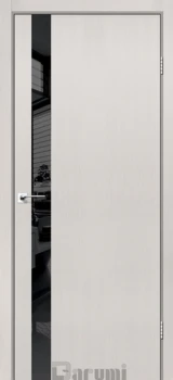 Двері Darumi Doors Plato Line PTL-04 дуб ольс Чорне скло