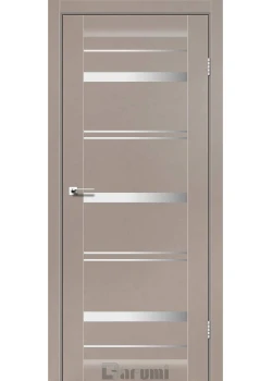 Двери Darumi Doors Darina серый краст сатин белый
