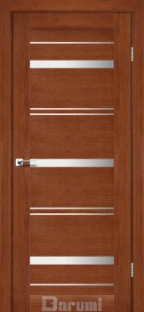 Двері Darumi Doors Darina горіх роял сатин білий
