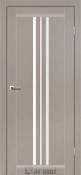 Двері Darumi Doors Stella сірий краст сатин білий