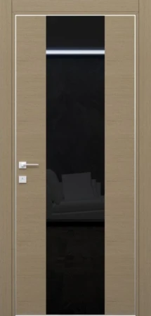 Межкомнатные Двери Dooris Glass Wood GW07 Шпон