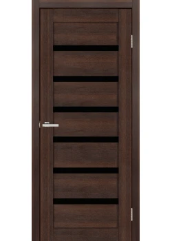 Двери Europe Doors Франция PVC Черное стекло