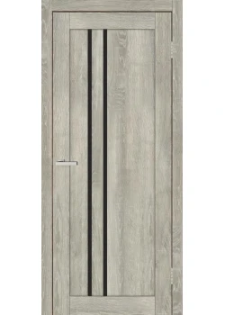 Двери Europe Doors Бельгия PVC Черное стекло