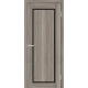 Двери Europe Doors Кипр PVC Черное стекло