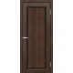 Двери Europe Doors Кипр PVC Черное стекло