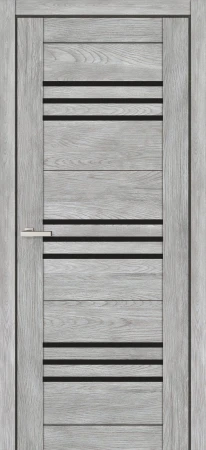 Двери Europe Doors Монако PVC Черное стекло