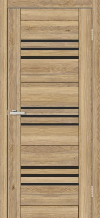 Двери Europe Doors Монако PVC Черное стекло