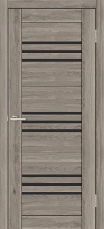 Двери Europe Doors Монако PVC Черное стекло