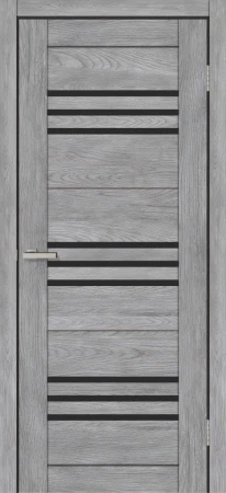Двери Europe Doors Монако PVC Черное стекло