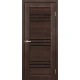 Двері Europe Doors Монако PVC Чорне скло