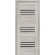 Двері Europe Doors Монако PVC Чорне скло