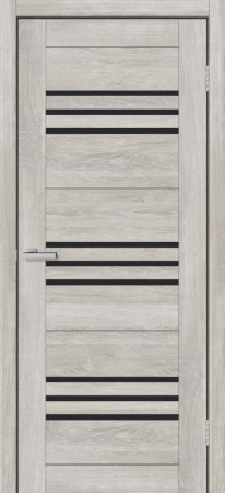 Двери Europe Doors Монако PVC Черное стекло