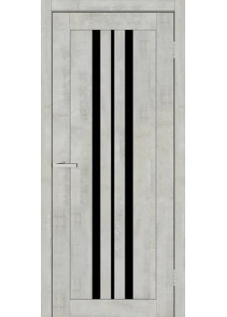 Двери Europe Doors Албания PVC Черное стекло