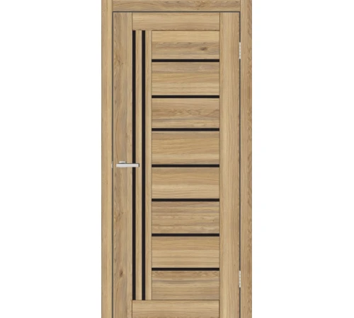 Двери Europe Doors Германия POLITEX Черное стекло