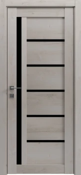 Двері ГРАНД Grand Lux-6 Чорне скло