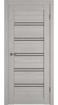Двери Hygge Atum Pro 28 Stone Oak Черное стекло