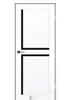 Двери KFD Prestige 8 Черное стекло