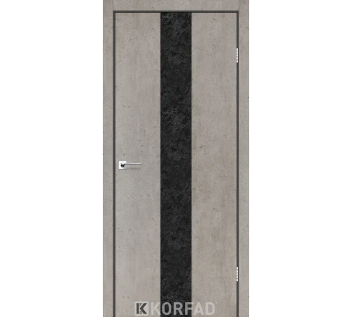 Межкомнатные Двери Korfad Glass Loft Plato GLP-03 ПВХ плёнка