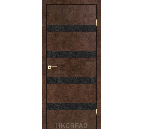 Міжкімнатні Двері Korfad Glass Loft Plato GLP-04 ПВХ плівка