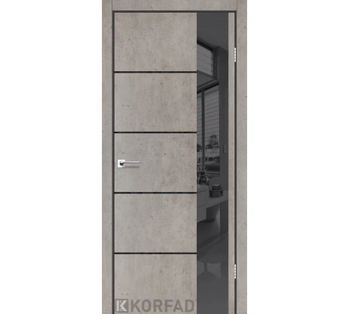 Міжкімнатні Двері Korfad Glass Loft Plato GLP-05 ПВХ плівка