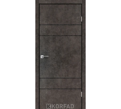 Межкомнатные Двери Korfad Glass Loft Plato GLP-13 ПВХ плёнка