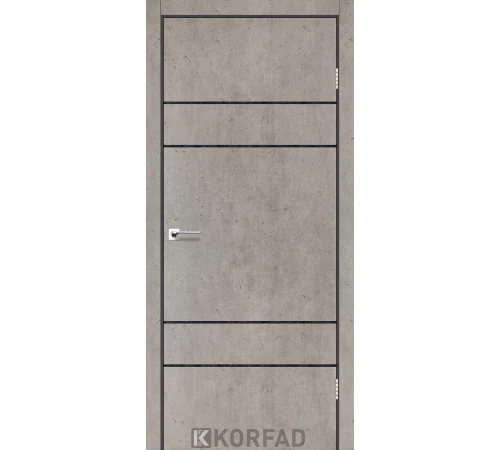 Межкомнатные Двери Korfad Glass Loft Plato GLP-13 ПВХ плёнка