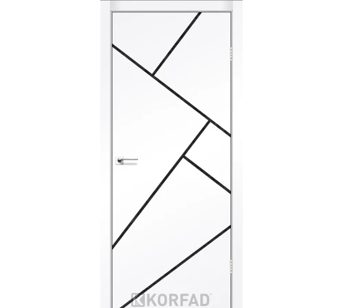 Міжкімнатні Двері Korfad Glass Loft Plato GLP-15 Super PET ПВХ плівка