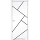 Міжкімнатні Двері Korfad Glass Loft Plato GLP-15 Super PET ПВХ плівка