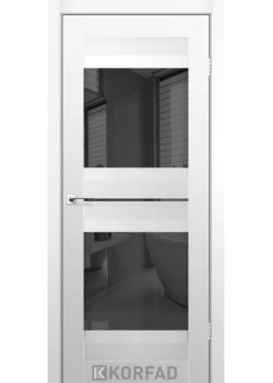 Двери Korfad Aliano AL-07 Super PET Двухстороннее графит зеркало