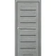 Межкомнатные Двери Leador Express Wisteria Черное стекло ПВХ плёнка