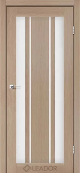 Двери Leador Doors Colico Сатин белый дуб латте