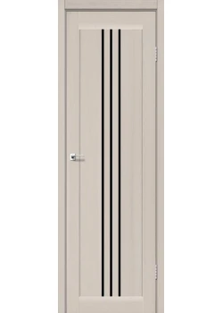 Двери Leador Doors Verona нестандартная Черное стекло