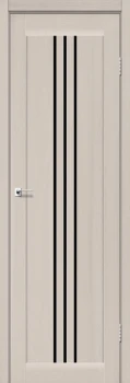 Двери Leador Doors Verona нестандартная Черное стекло