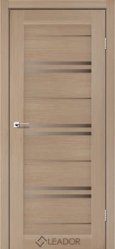 Двери Leador Doors Malta Сатин бронза дуб мокко