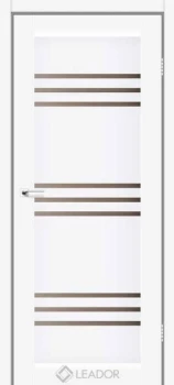 Двері Leador Doors Sovana Білі бронза