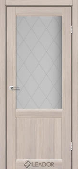 Двери Leador Doors Laura LR-01 сатин белый монблан