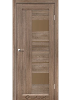 Двери Leador Doors Como сатин бронза