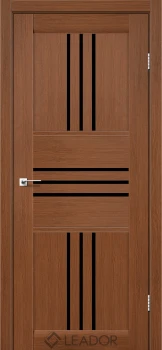 Двери Leador Doors Rona Черное стекло