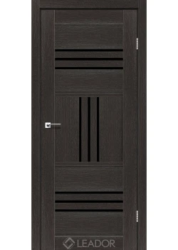 Двери Leador Doors Gela Черное стекло