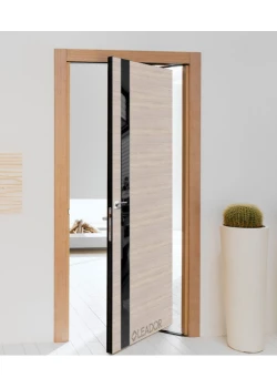 Роторные Двери Leador Doors ASTI GLASS монблан