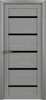 Двері Luxdoors Flora Чорне скло