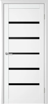 Двері Luxdoors Відень Чорне скло