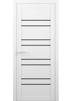 Двери Luxdoors Дублин Черное стекло
