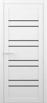 Двері Luxdoors Дублін Чорне скло