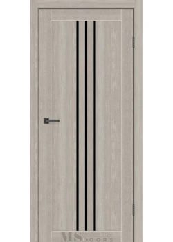Двери MSDoors Eko Parker Черное стекло
