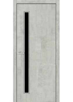 Двери MSDoors Simple Takoma ПВХ Черное стекло